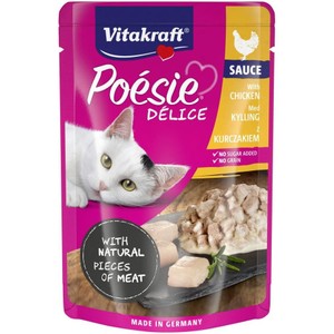 Karma mokra dla kotów kurczak w sosie Vitakraft 85 g
