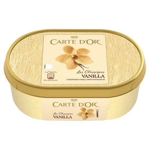 Les Classiques lody waniliowe Carte Dor 900 ml