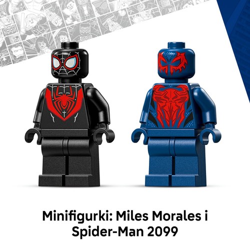 Marvel Miles Morales kontra Spider-Man 2099 76337 LEGO 1 sztuka
