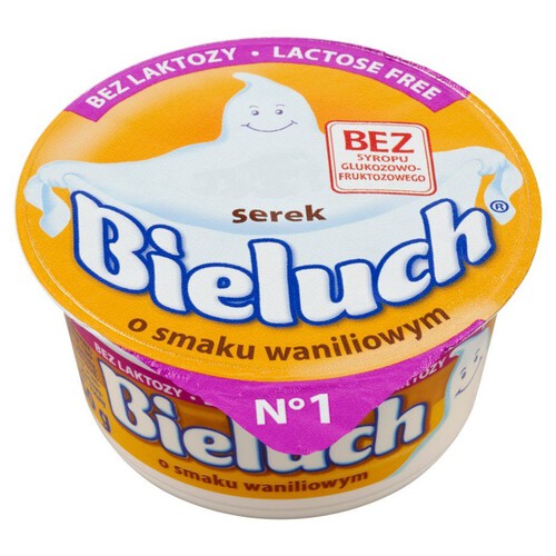 Serek waniliowy bez laktozy  Bieluch 150 g