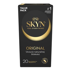 Prezerwatywy Skyn Orginal Unimil 20 sztuk