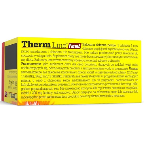 Reduktor tluszczu Therm Line Fast Olimp 60 tabletek