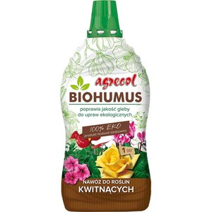 Biohumus nawóz do roślin kwitnących Agrecol 1 l