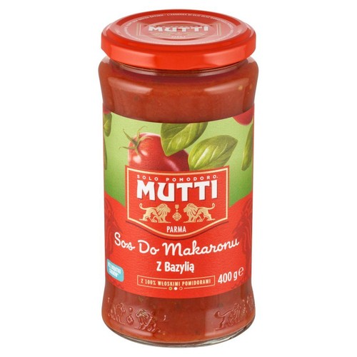 Sos pomidorowy z bazylią Mutti 400 g 