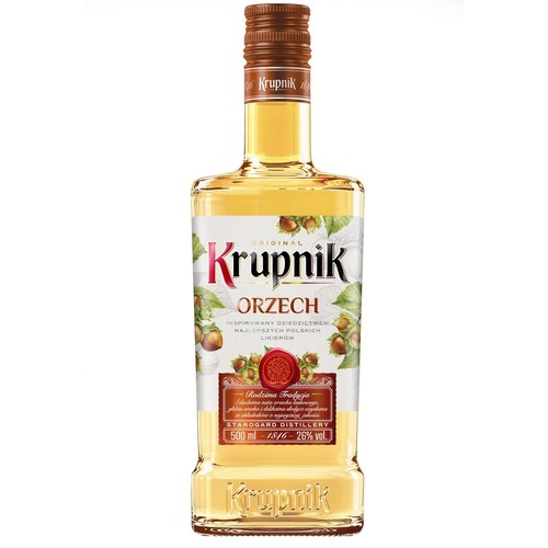 Wódka smakowa Orzechowy alk. 26,0% obj. Krupnik 500 ml