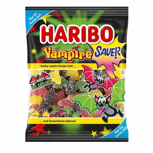 Żelki wampiry kwaśne  Haribo 175 g