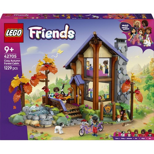 Friends Jesienna leśna chatka 42705 LEGO 1 sztuka
