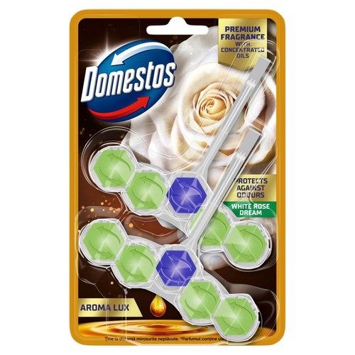 Zawieszka do WC Aroma Lux White Rose  Domestos 2 x 50 g