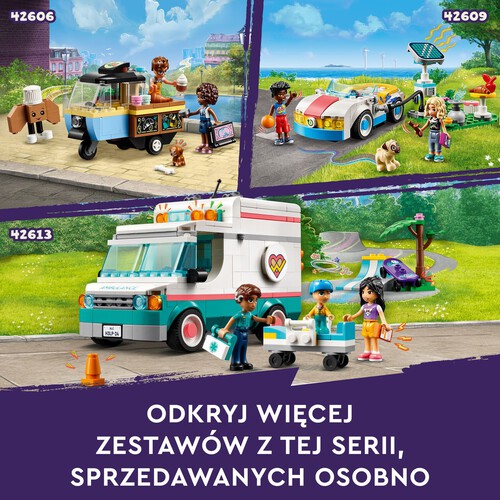 Friends Food truck z hot dogami 42633 LEGO zestaw