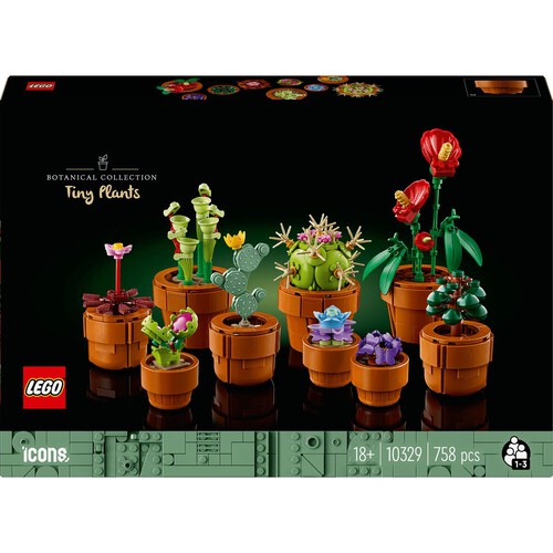 Icons Małe roślinki 10329 LEGO zestaw