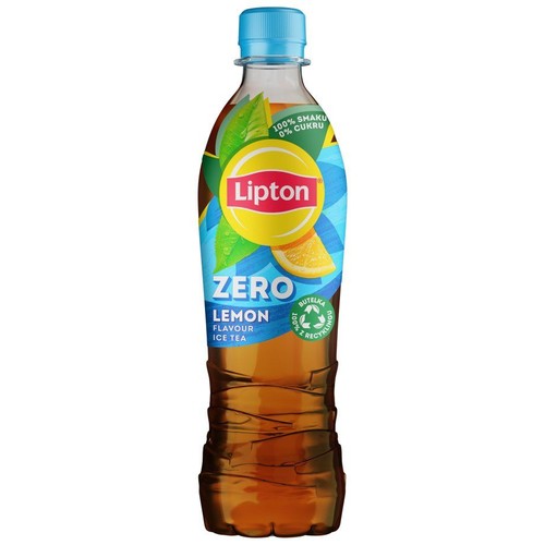 Niegazowany napój owocowo-herbaciany ZERO o smaku cytrynowym Lipton 500 ml