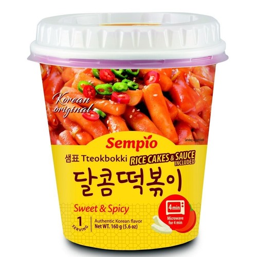 Kluski ryżowe Tteokbokki instant Sweet & Spicy Sempiro 160 g