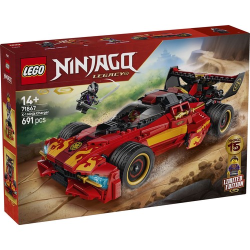 NINJAGO Ninjaścigacz X-1 - 15-lecie 71867 LEGO 1 sztuka
