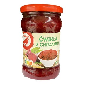 Buraki ćwikłowe z chrzanem tarte Auchan 300 g