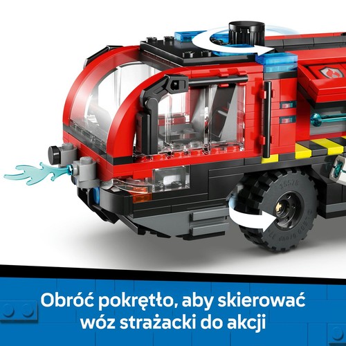 City Lotniskowy wóz strażacki 60499, zestaw konstrukcyjny z ciężarówką LEGO 1 sztuka