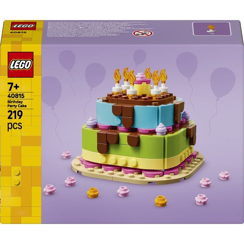 Tort na przyjęcie urodzinowe 40815  LEGO 1 sztuka