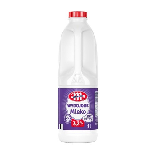 Wydojone Mleko bez laktozy 3.2% Mlekovita 1 l