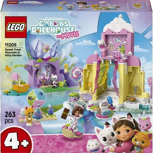 Koci domek Gabi Łakociowa Góra i Kiciowy Ogródek 11205 LEGO 1 sztuka