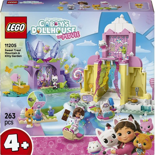 Koci domek Gabi Łakociowa Góra i Kiciowy Ogródek 11205 LEGO 1 sztuka