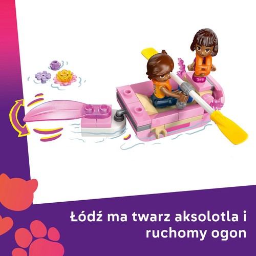 Friends Przygoda na aksolotlowej łodzi 42681 LEGO 1 sztuka