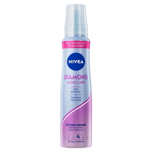 Pianka do włosów Diamond Gloss Care NIVEA 150 ml