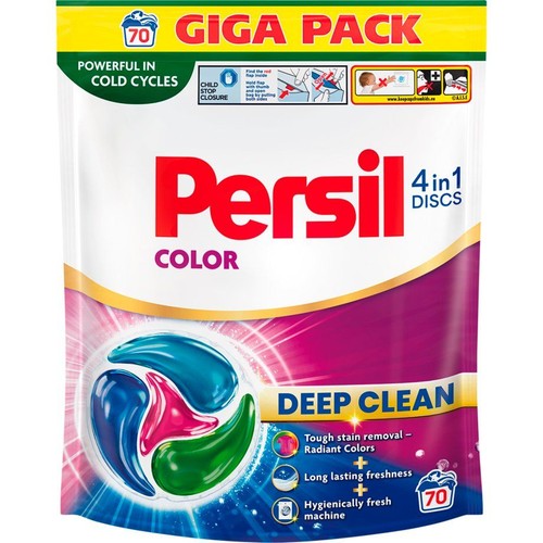 Kapsułki do prania 4 in 1 Deep Clean color Persil 70 kapsułek