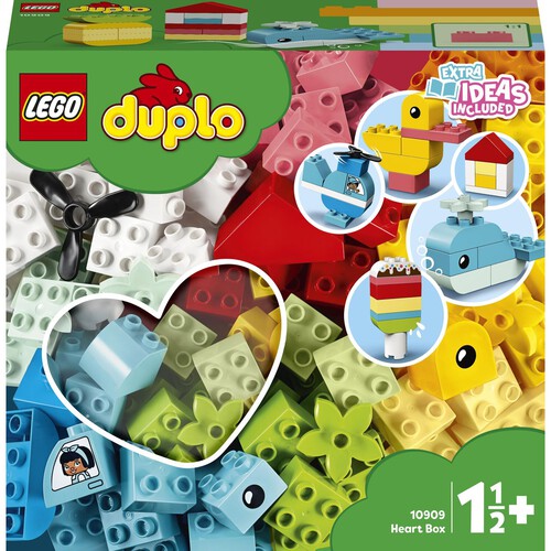 Duplo Classic Pudełko Z serduszkiem 10909 LEGO 1 sztuka