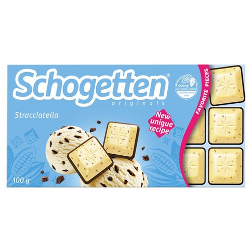 Czekolada mleczna stracciatella Schogetten 100 g