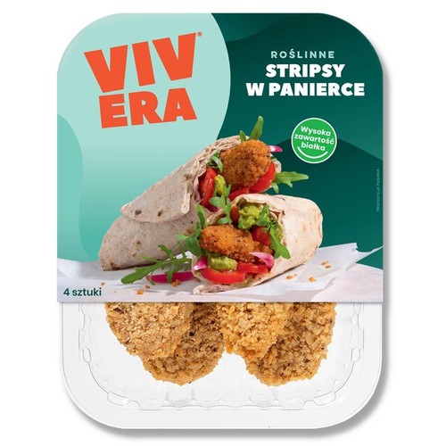 Roślinne stripsy w panierce Vivera 200 g