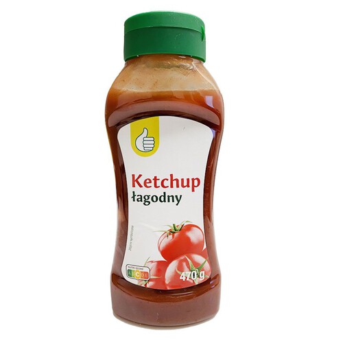 Ketchup łagodny Auchan 470 g