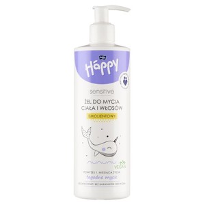 Żel do mycia ciała i włosów Sensitive powyżej 1.miesiąca Bella Baby Happy 400 ml