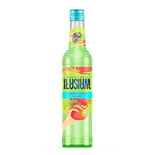 Drink Excotic Cactus Mint alk. 11,0% obj. Ilusium 310 ml