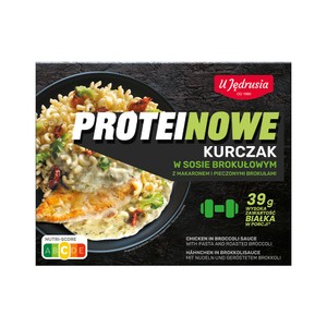Filet z kurczaka w sosie brokułowym Proteinowe U Jędrusia  400 g