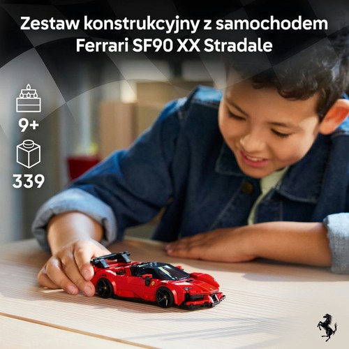 Speed Champions Samochód sportowy Ferrari SF90 XX Stradale 77254 LEGO 1 sztuka