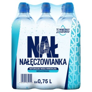 Woda mineralna niegazowana Nalęczowianka 6 x 750 ml