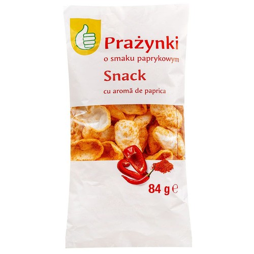 Prażynki o smaku paprykowym Auchan 85 g
