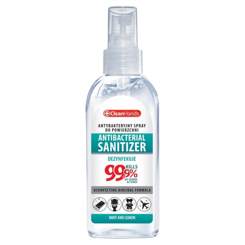 Antybakteryjny spray do powierzchni CleanHands 50 ml