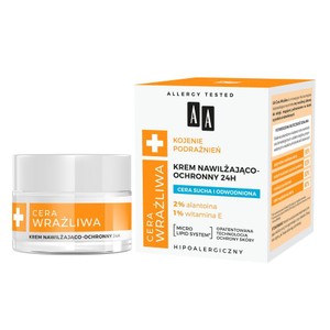 Kojenie podrażnień krem nawilżająco-ochronny 24H AA  50 ml