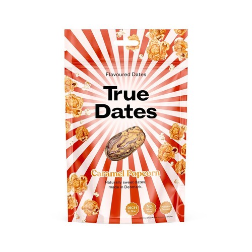 Daktyle aromatyzowane Popcorn True Dates 100 g