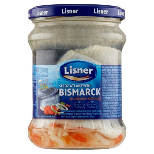 Bismarck w zalewie octowej Lisner 400 g