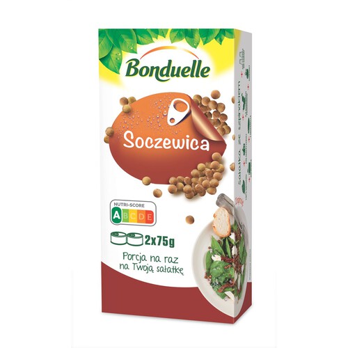 Soczewica   Bonduelle 2 x 75 g