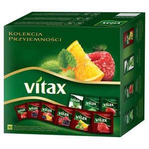 Zestaw herbat owocowo-ziołowych Vitax 90 torebek
