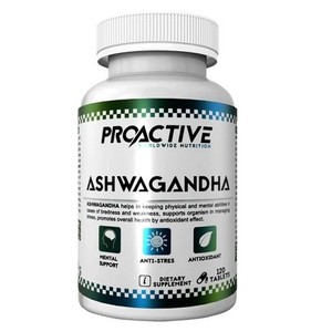 Ashwagandha Proactive 120 tabletek