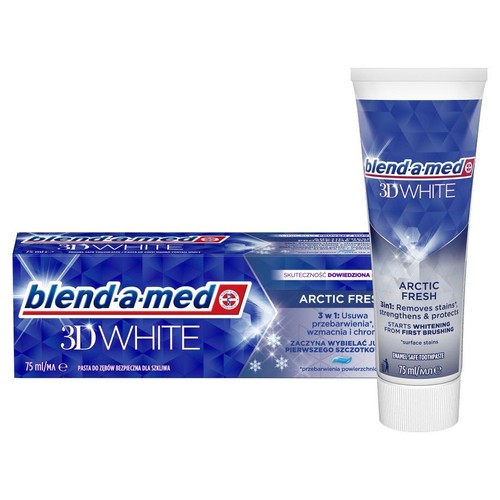 Pasta do zębów 3D White Arctic Fresh blend-a-med 75 ml