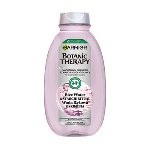 Szampon wygładzający do włosów długich i porowatych z wodą ryżową i skrobią  Garnier 400 ml