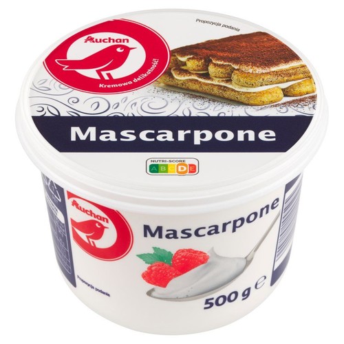 Mascarpone Auchan 500 g