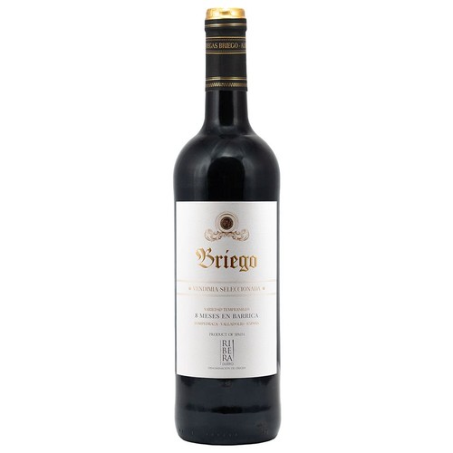 Wino hiszpańskie czerwone wytrawne Vendimia Seleccionada alk. 14,5% obj. Bodegas Briego 750 ml