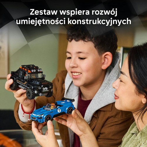 Speed Champions Jaguar Project 7 i Land Rover Defender 77264 LEGO 1 sztuka