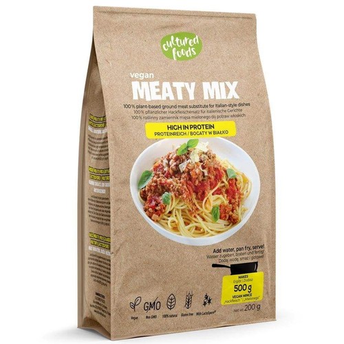 Roślinny zamiennik mięsa mielonego  Cultured Foods 200 g