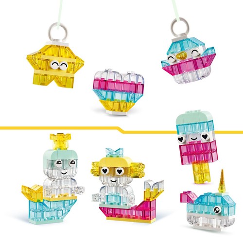 Classic Magiczny zestaw z przezroczystymi klockami 11040 LEGO 1 sztuka